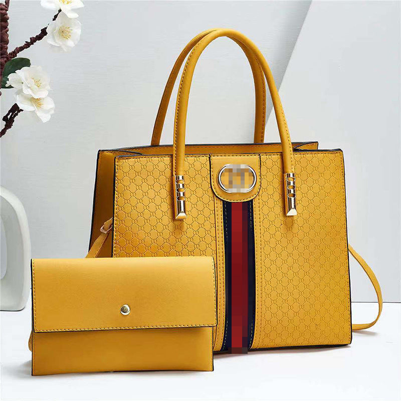 New Women's Comfortable Slouchy Elegant Two-piece Handbags