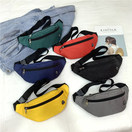 Women's & Men's & Simple Leisure Daily Running Can Men's Waist Packs