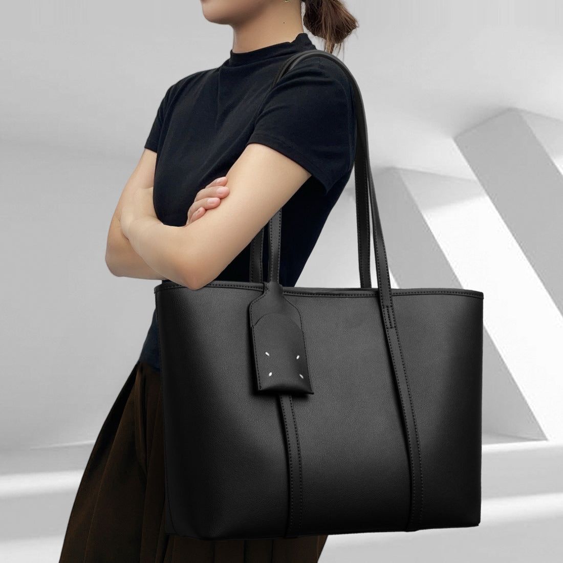 Women's Large Capacity High-grade Fashion Genuine Leather Bags