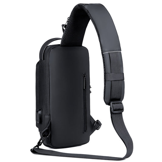 Men's Durable Charming Cool Motorcycle Password Men's Chest Bags