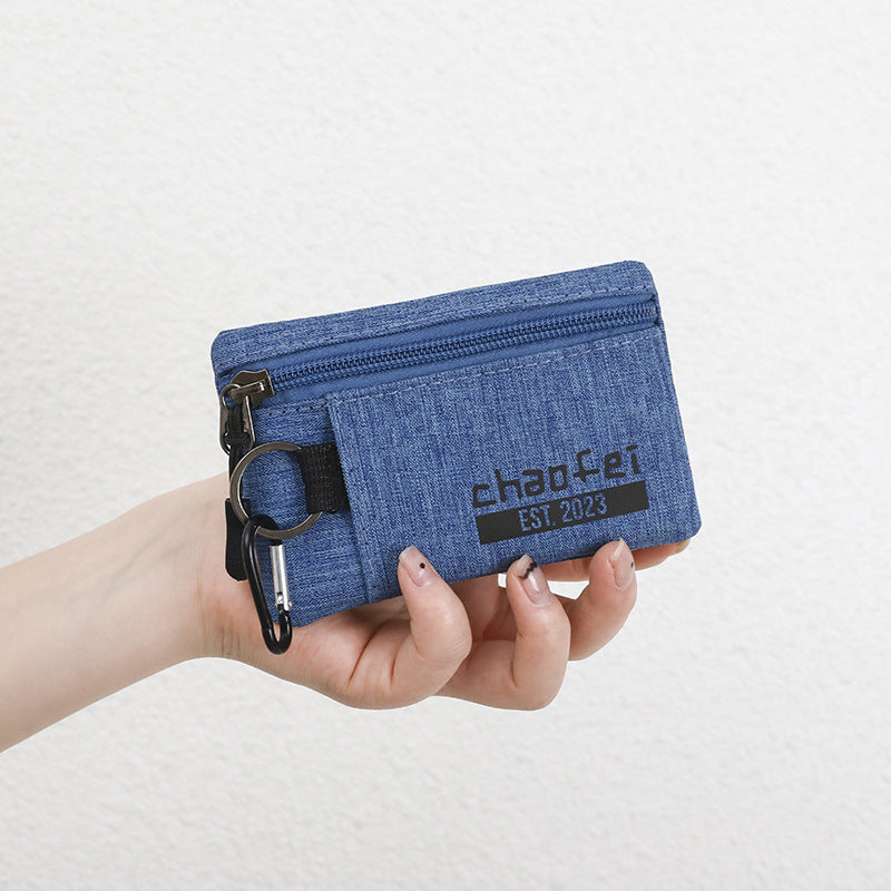 Women's & Men's & Oxford Cloth Pocket Waterproof Portable Coin Purses