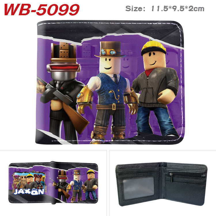 Women's & Men's & World Surrounding The Game Printing Short Men's Wallets