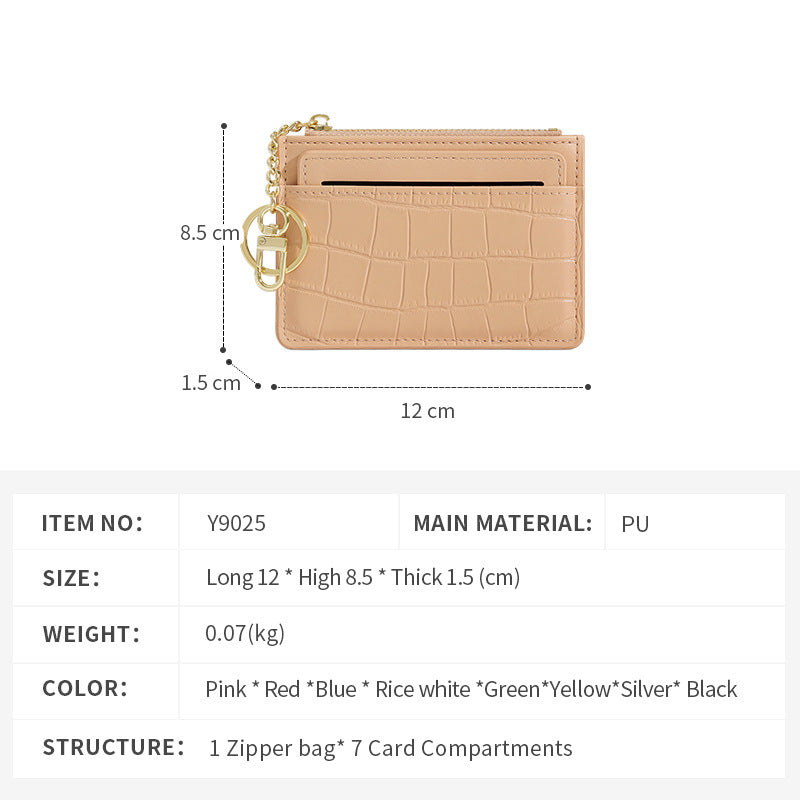 Mini Lovely Creative Multifunctional Storage Certificate Coin Purses