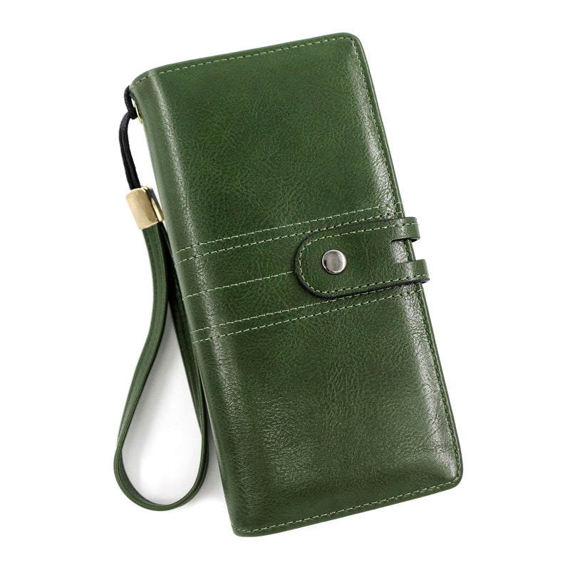 Women's Long Business Fashion Clutch Large Capacity Ladies Wallet