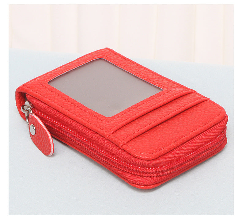 Women's Exquisite Fashion Large Capacity Bank Card Holder