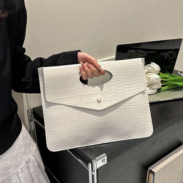 Fashion Clutch Simple Korean Style Summer Large Capacity Handbags