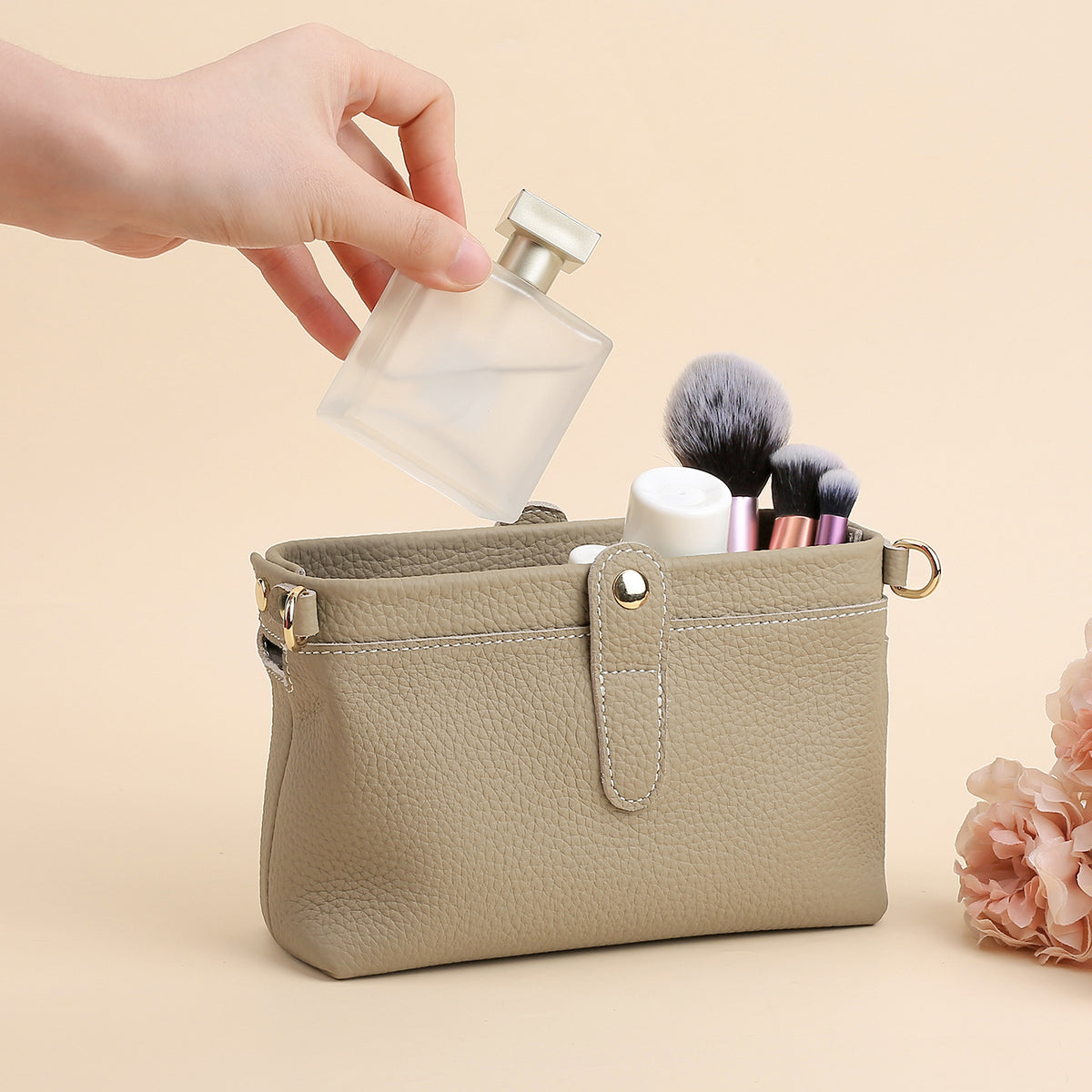 Women's Live Broadcast Multifunctional Skin Care Toiletries Storage Bags
