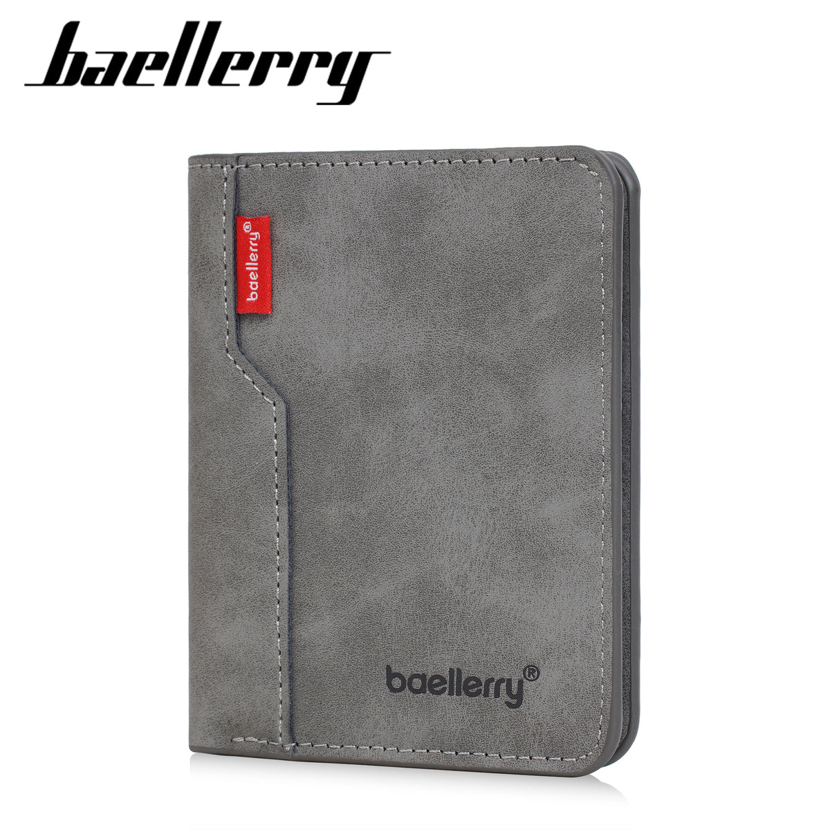 Men's Retro Thin Lightweight Integrated High Sense Two Fold Men's Wallet