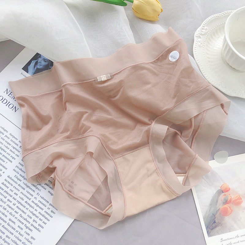 Women's Underwear Seamless Antibacterial Pure All Cotton Crotch Panties