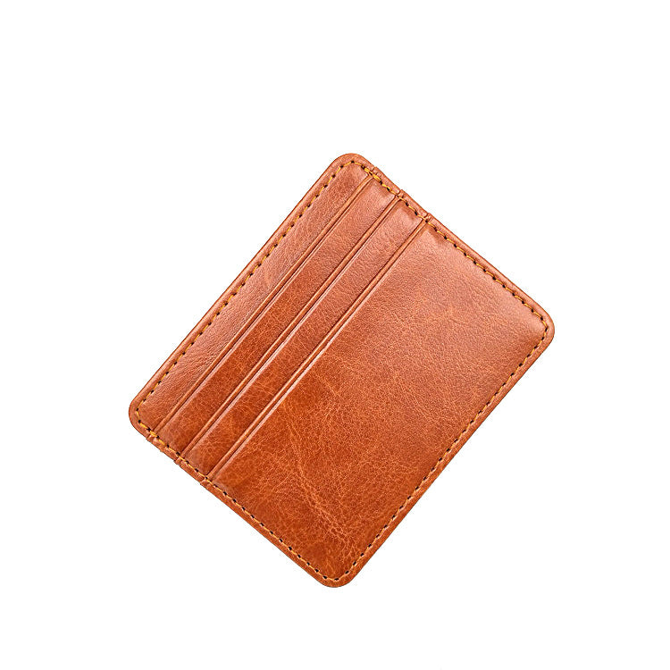 Beautiful Elegant Classy Leather Large Capacity Card Holder