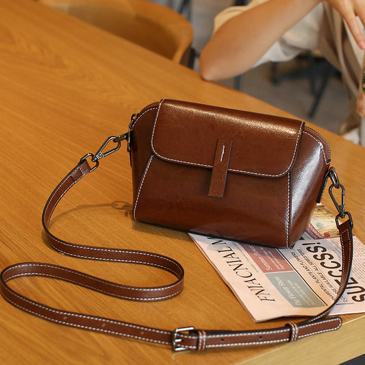 Women's Summer Shell Niche High-grade Genuine Crossbody Bags