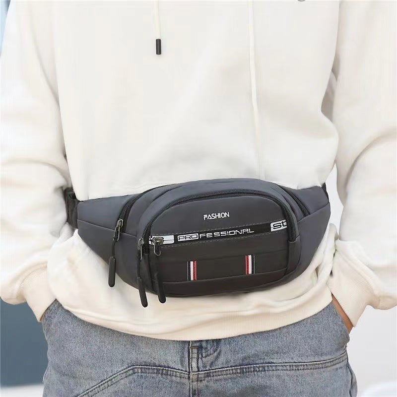 Women's & Men's & Large Capacity Waterproof Hard-wearing Construction Site Work Men's Waist Packs