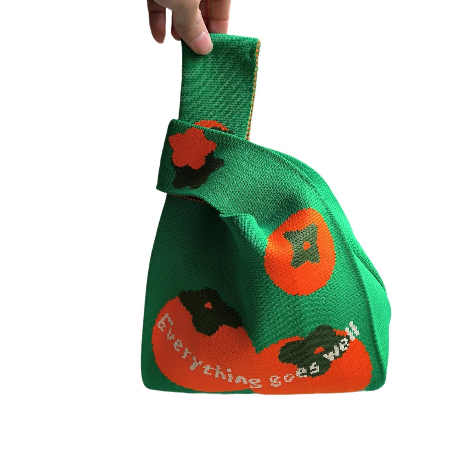 Lucky Luck Persimmon Hand Carrying Vest Handbags