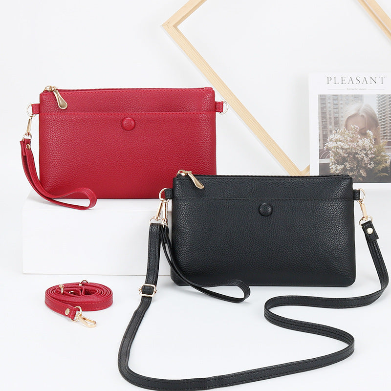 Glamorous Women's Simple Mom Mobile Soft Women's Shoulder Bag