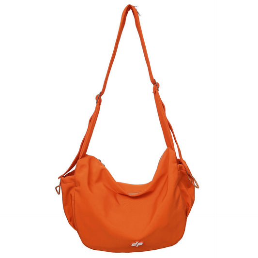 Lazy Style Large Capacity Canvas Flowers Crossbody Bags