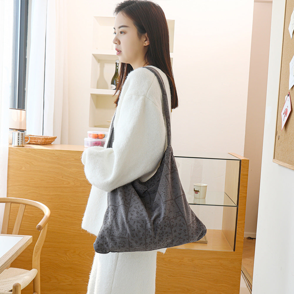 Korean Style Fashion Large Capacity Street Women's Shoulder Bag