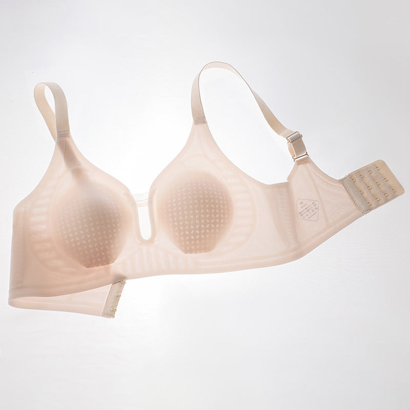 Support Jelly Glue Seamless Underwear Female Summer Bras