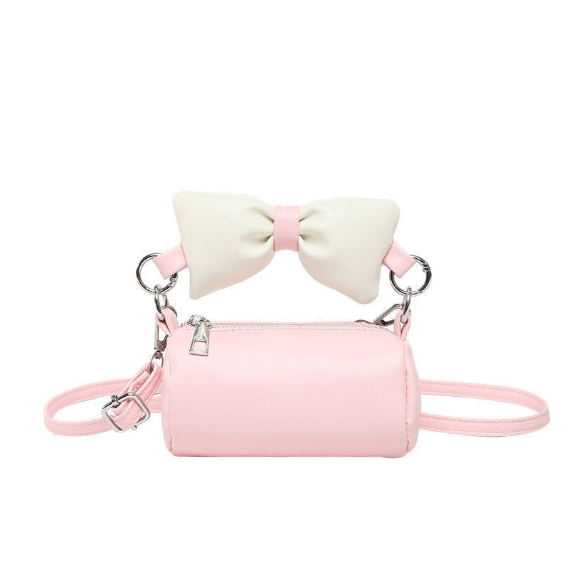 Women's Spring Korean Texture Fashion Bow Western Style Large Capacity Women's Shoulder Bag