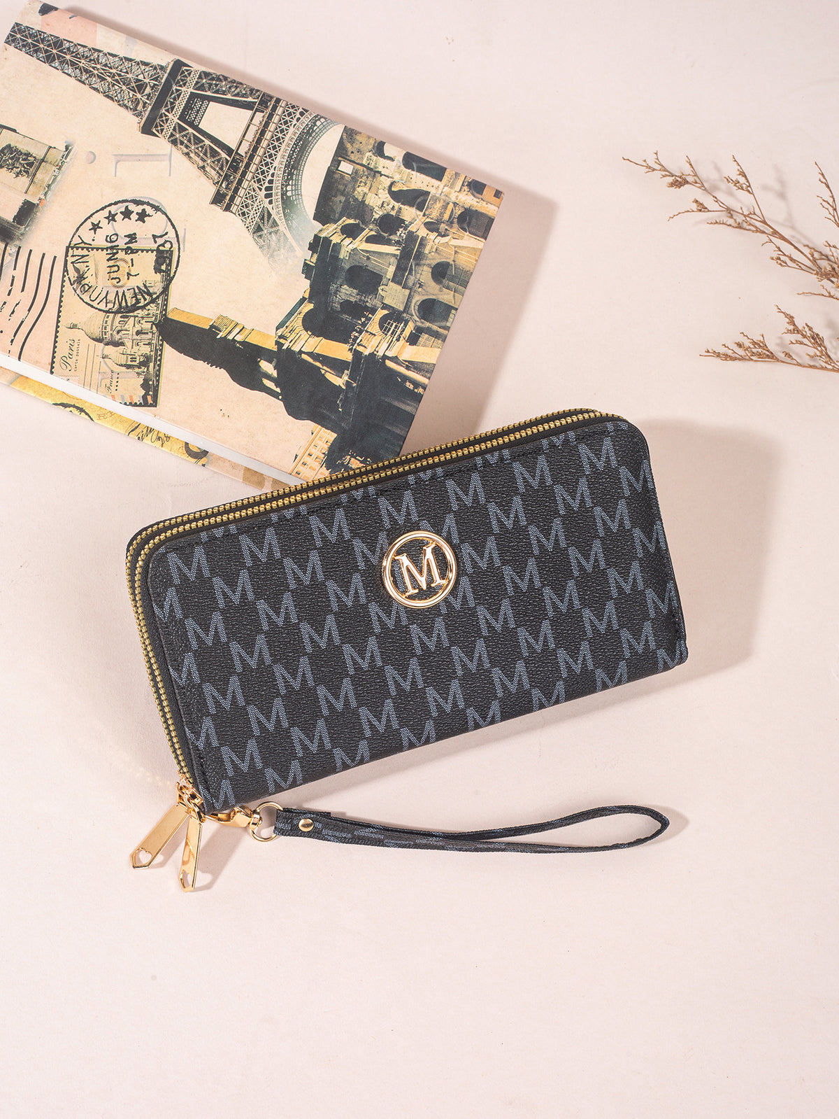 Women's Printed Fashion Simple Stylish Versatile Element Ladies Wallet