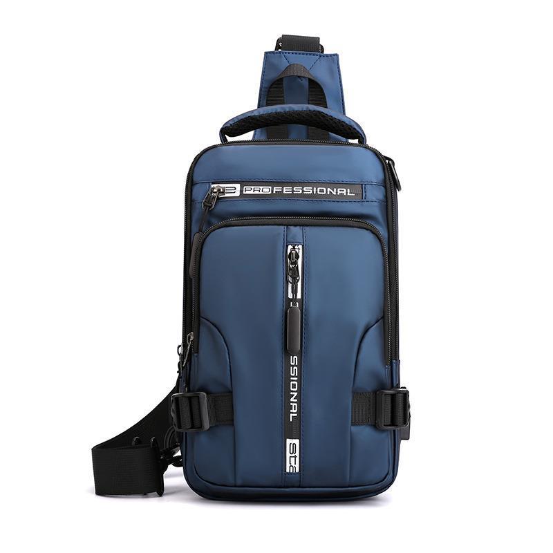 Men's Multifunctional Fashion Waterproof Space Cloth Men's Chest Bags