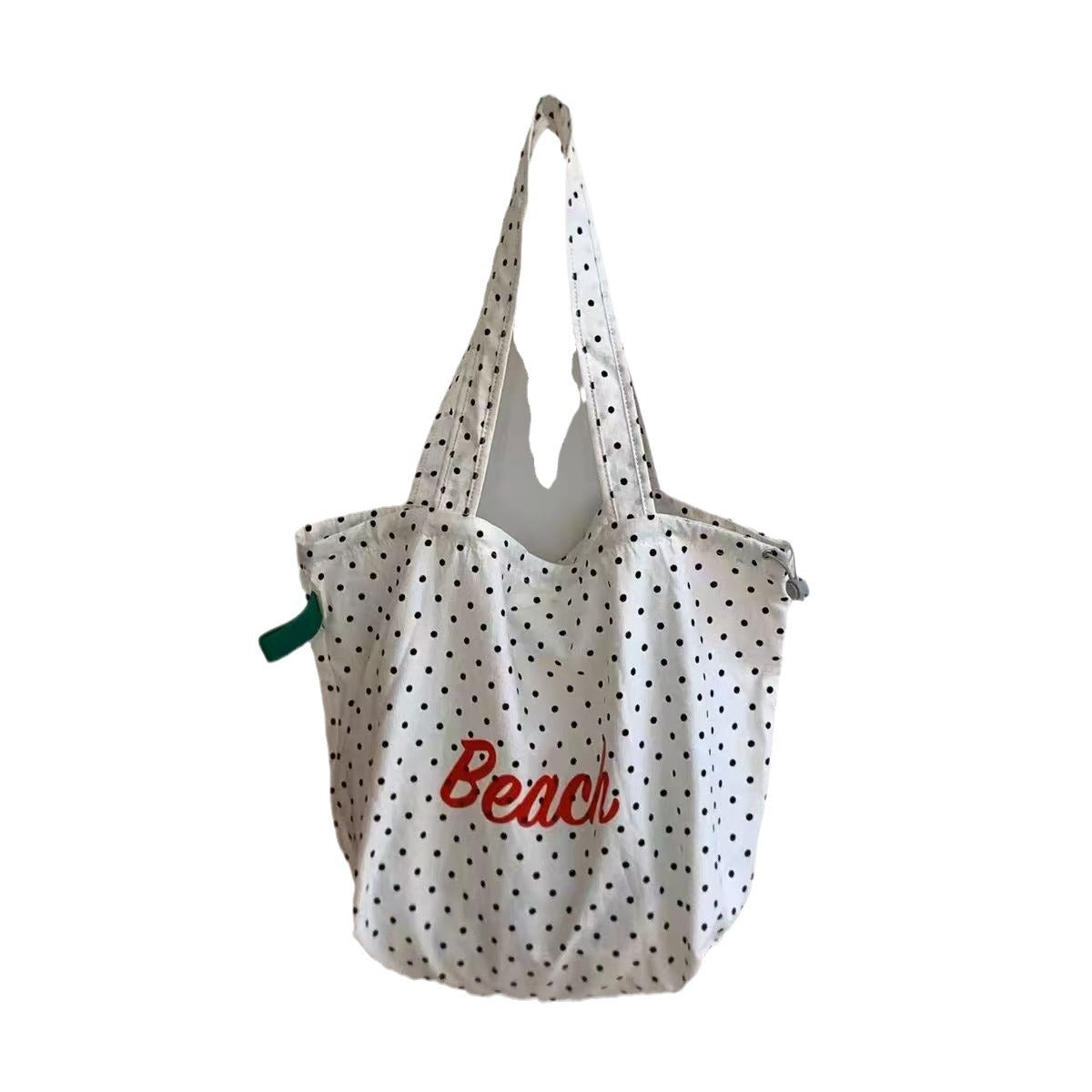 Polka Dot Nylon One Female Korean Commuter Underarm Letters Women's Shoulder Bag