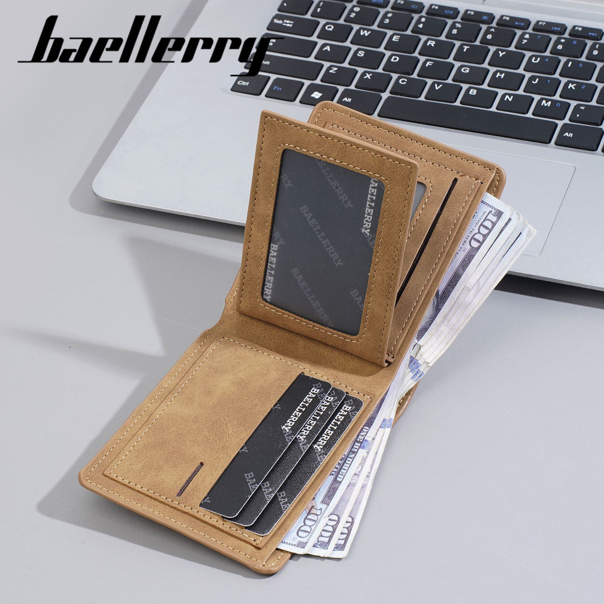Men's Short Retro Multiple Slots Minimalist Thin High-grade Business Men's Wallet