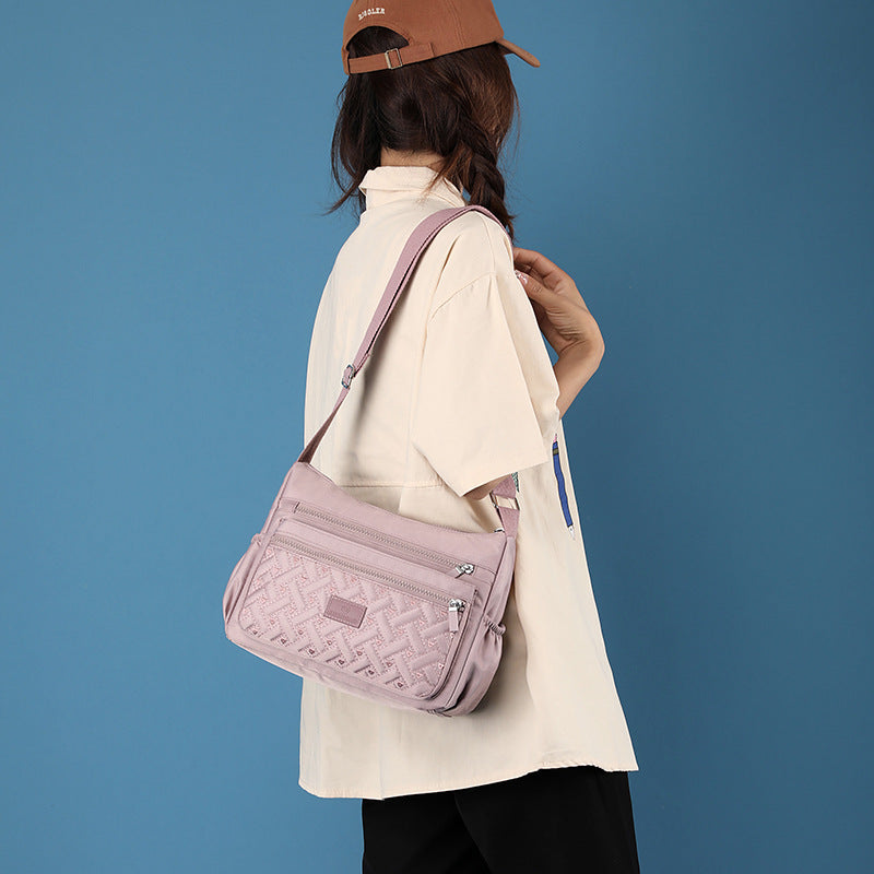 Women's Simple Lightweight Nylon Fashion Shopping Bags
