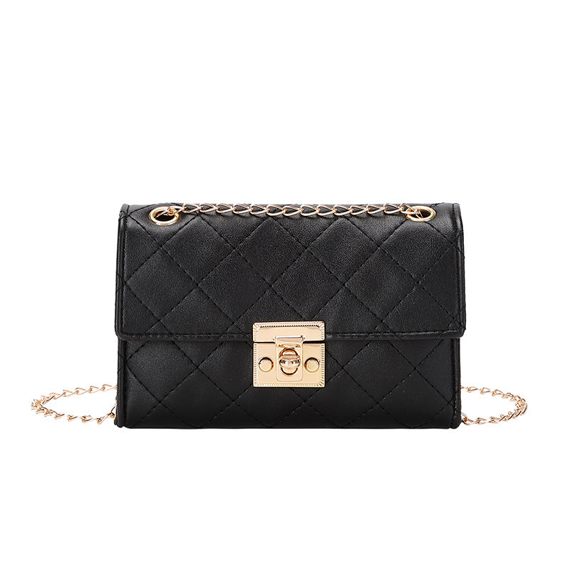 Diamond Korean Style Embroidered Chain Female Women's Shoulder Bag