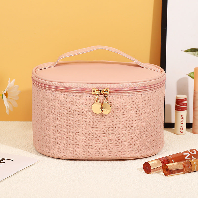 Women's Simple Portable High-grade Storage Waterproof Wash Makeup Bag