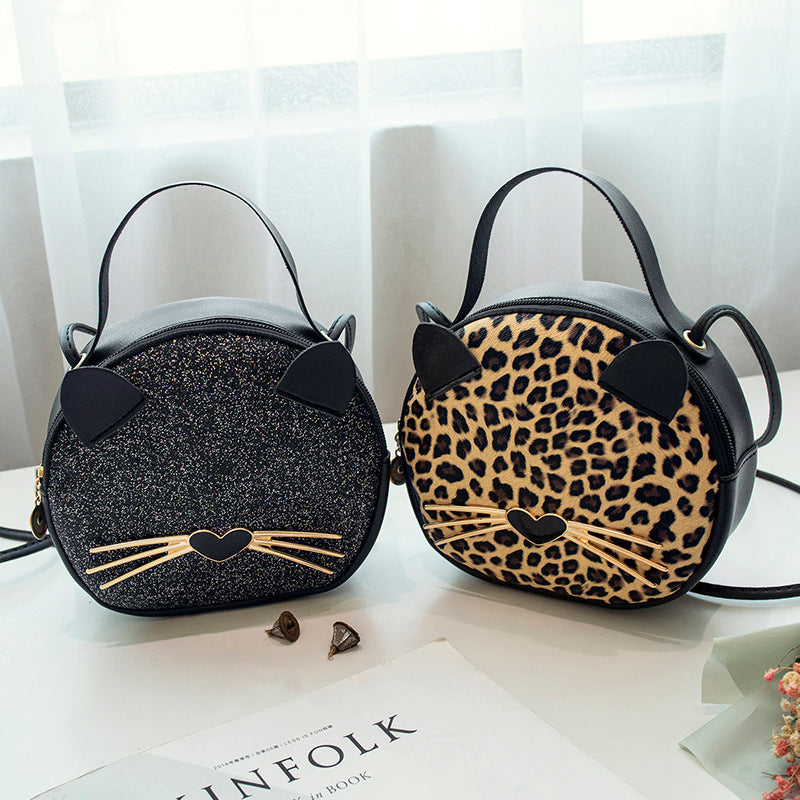 Women's Autumn Trendy Animal Pattern Stylish Shoulder Bags