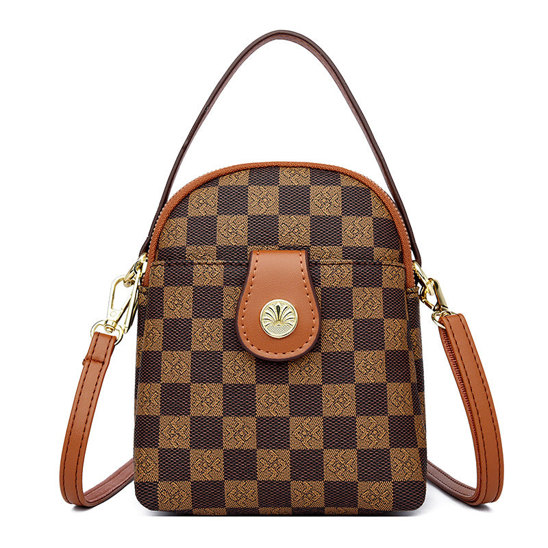 Women's Clearance Mummy Chessboard Autumn Mobile Lightweight Phone Bags