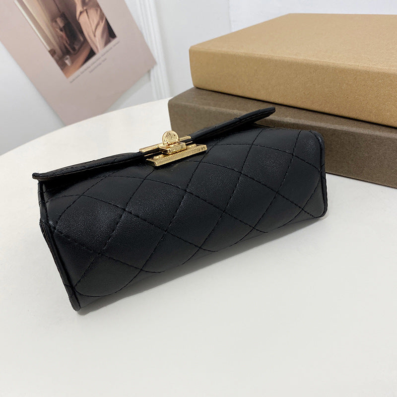 Diamond Korean Style Embroidered Chain Female Women's Shoulder Bag