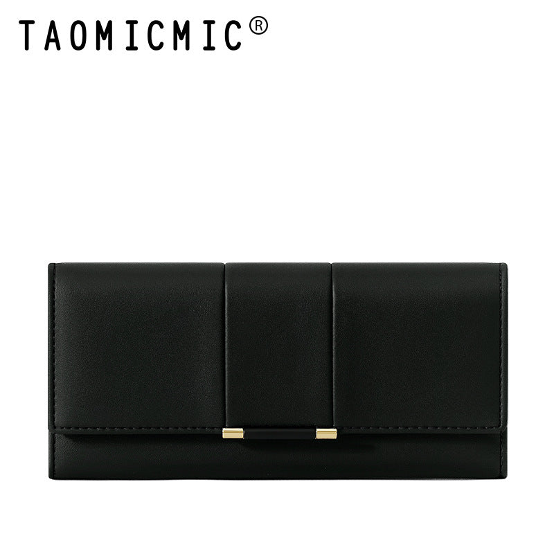 Women's Style Simple Large Capacity Premium Long Ladies Wallets