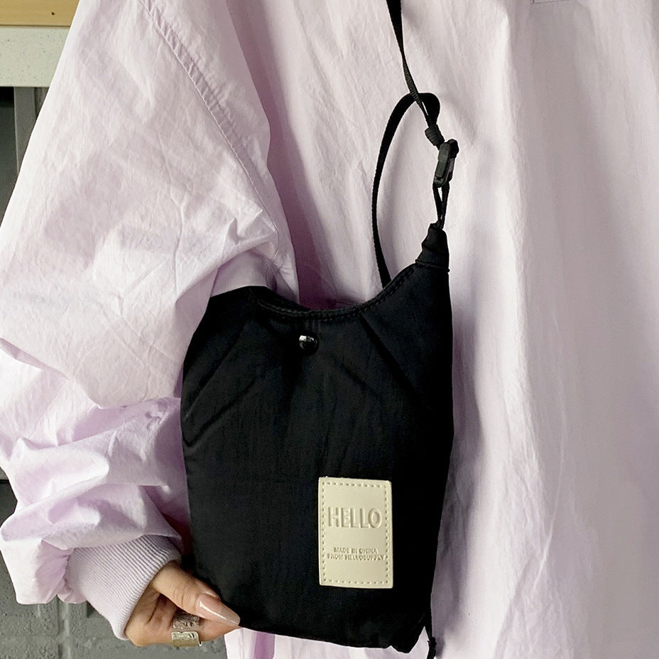 Women's Niche Large Capacity Korean Style Simple Mobile Good-looking Sports Backpacks