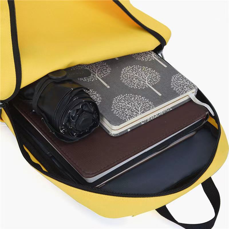Colorful Trendy Cool Niche For Going Out Solid Color Backpacks