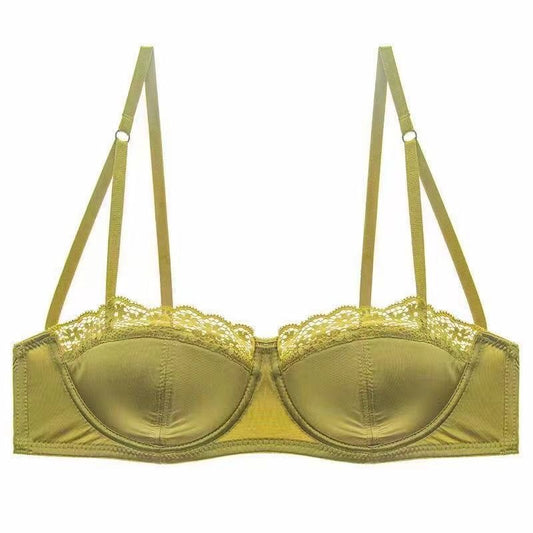 Women's Sexy Underwear Soft Steel Ring Small Chest Push Lingerie Sets