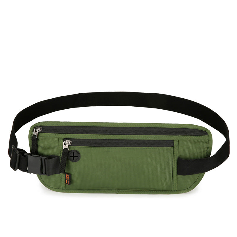 Exercise Running Large Capacity Splash Proof Men's Waist Packs