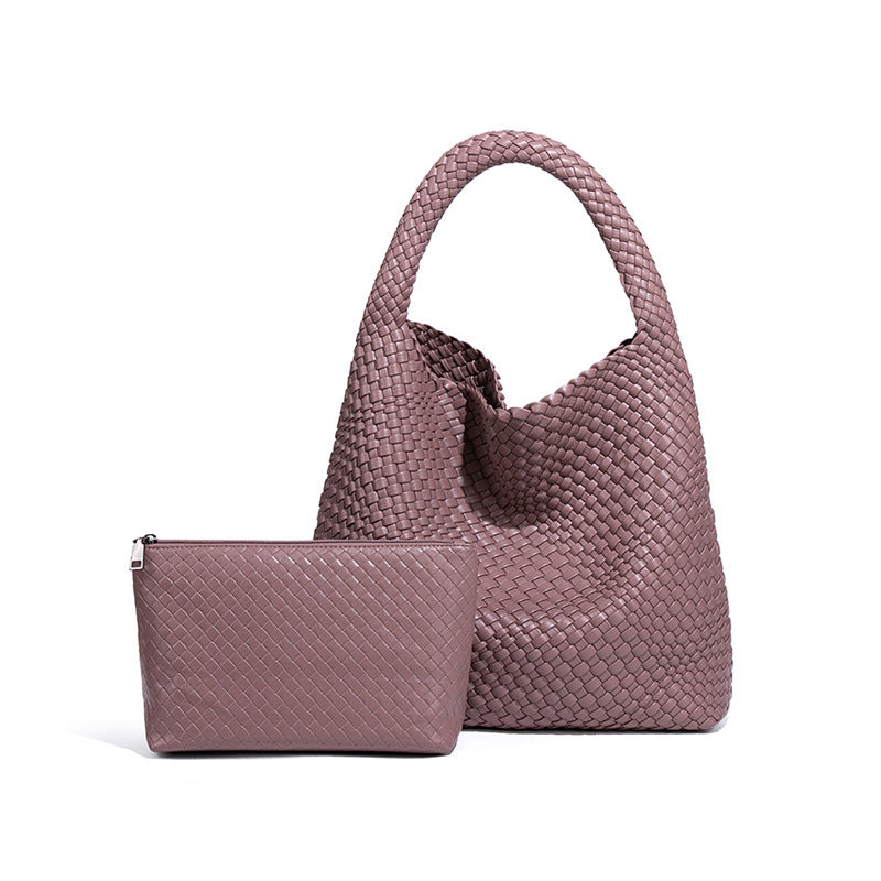 Women's Hand-woven Fashion Portable Korean Style Large Capacity Women's Shoulder Bag