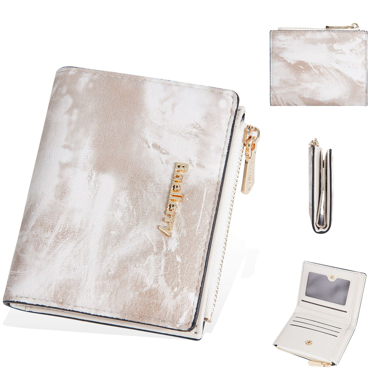 Unique Women's Short Chinese Ink Style Ladies Wallet