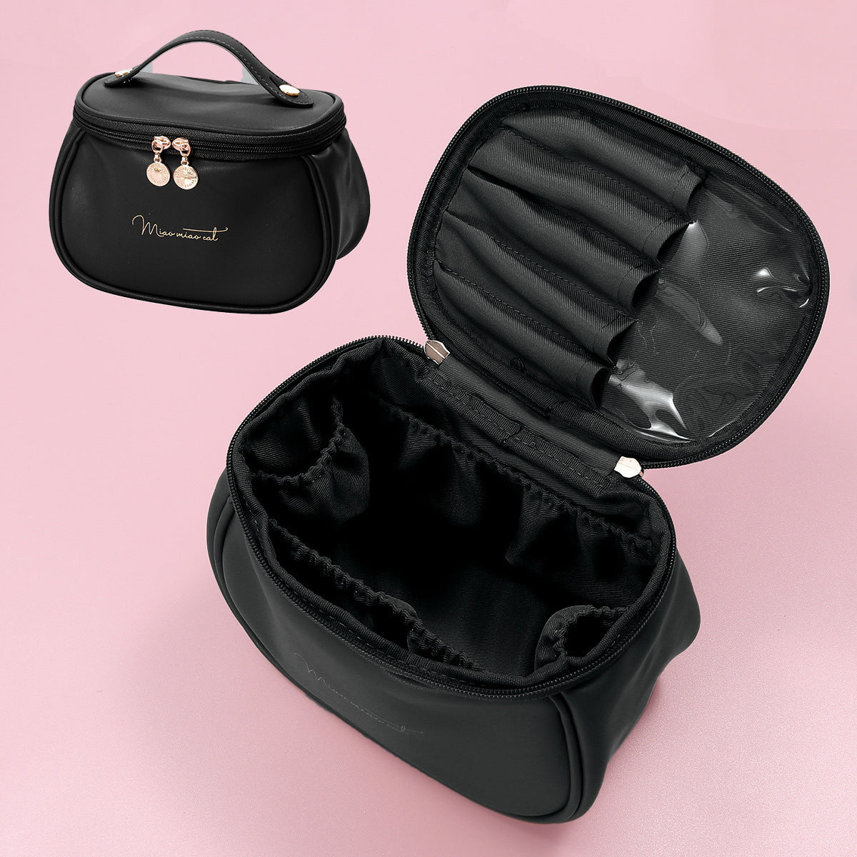Large Capacity Storage Waterproof Fashion Sense Portable Light Makeup Bag