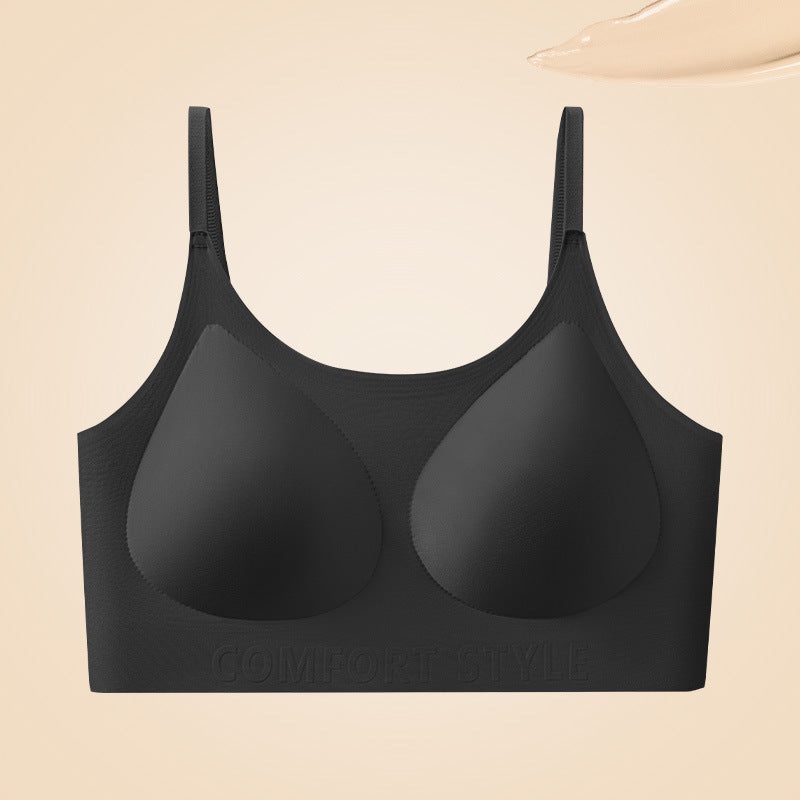 Women's Seamless Liquid Foundation Invisible Underwear Wireless Bras