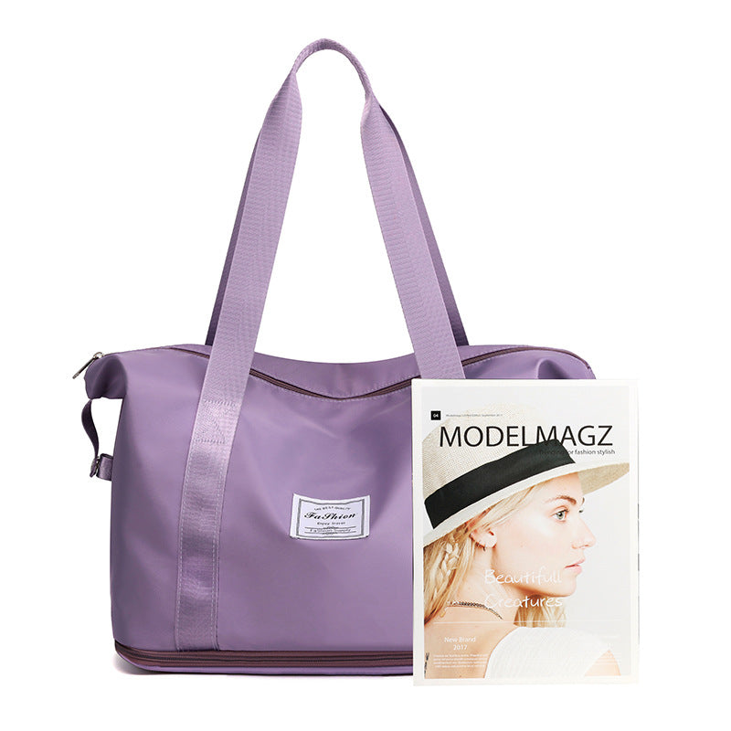 Women's & Men's Large Capacity Double Valise Oxford Cloth Bags