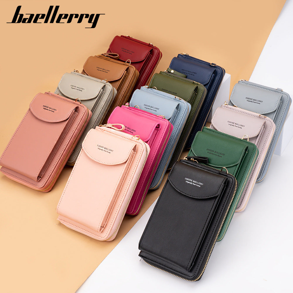 New Women's Mobile Korean Style Short Ladies Wallet