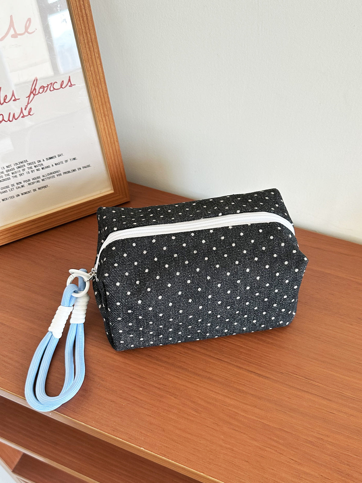 Personalized Polka Dot Sweet Portable Buggy Hand Wash Bags