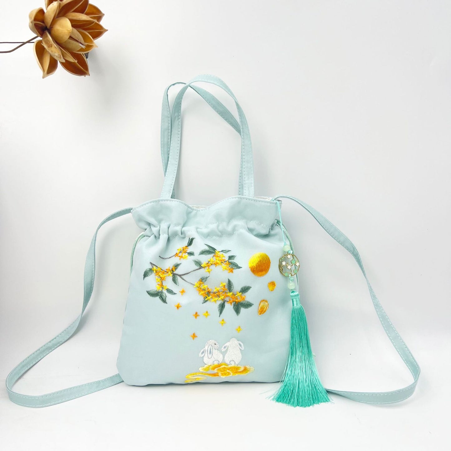 Embroidery National Style Han Chinese Clothes Crossbody Bags