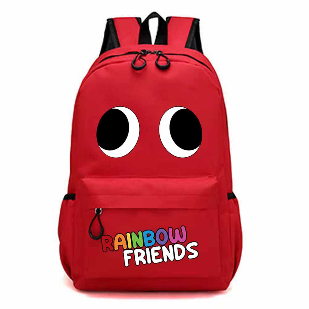 Trendy Rainbow Friends Game Modeling Cartoon Backpacks