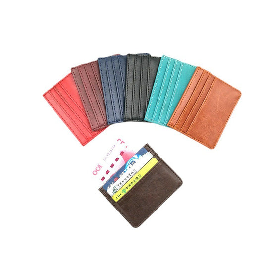 Beautiful Elegant Classy Leather Large Capacity Card Holder