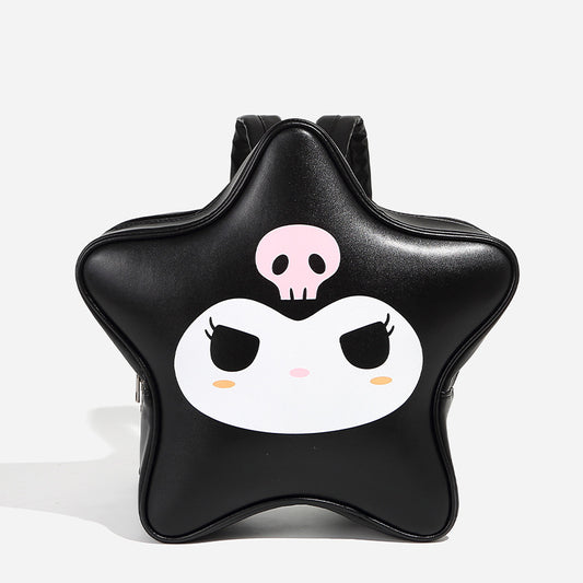Women's Eyes Cute Five-pointed Star Millennium Sweet Backpacks