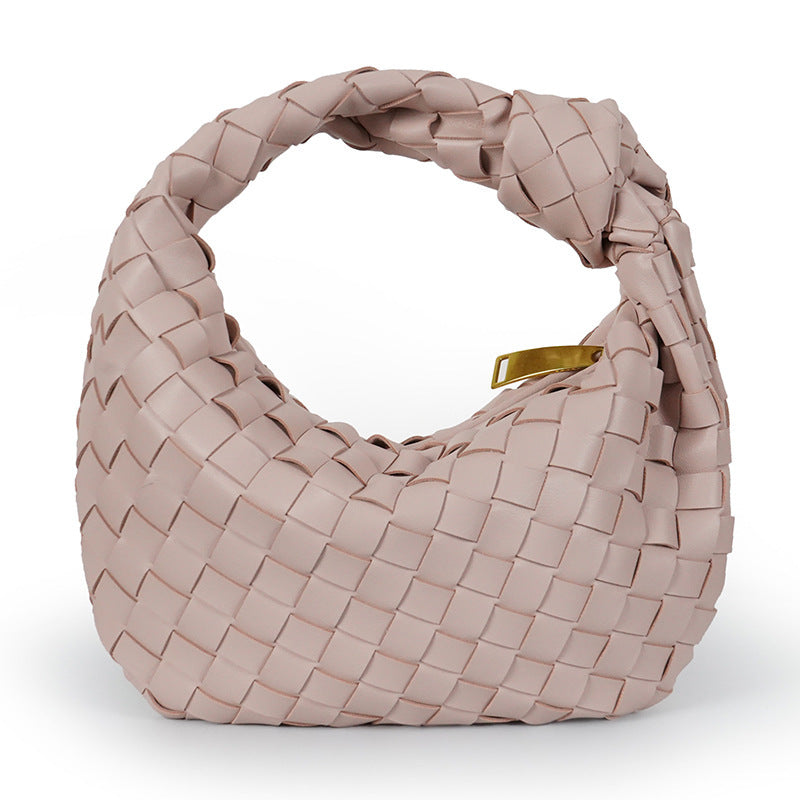 Women's High Quality Handmade Woven Gold Hardware Handbags