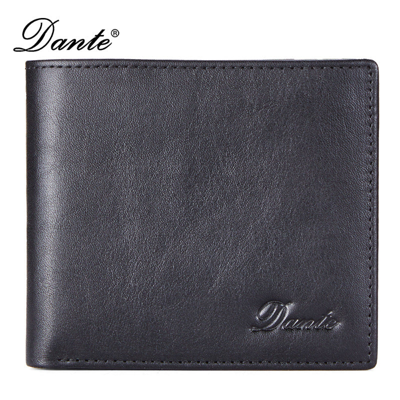Men's Elegant First Layer Cowhide Leather Men's Wallets